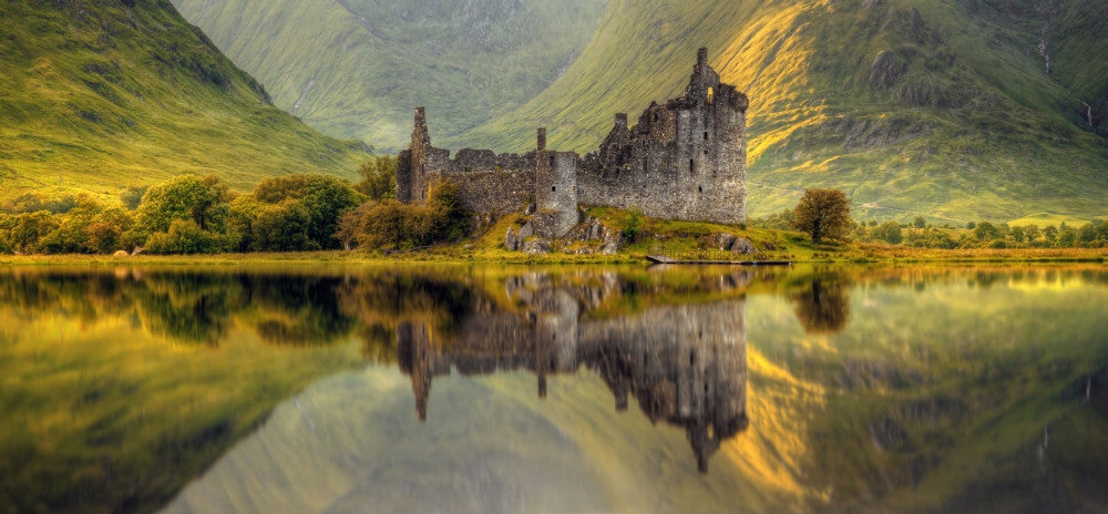 Kilchurn Castle Reflection in Loch Awe Fine Art Print