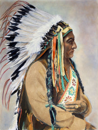 Sitting Bull Fine Art Print - Sioux Native American Leader