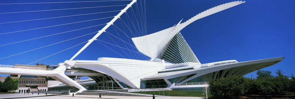 Milwaukee Art Museum Poster Print - Fine Art by Panoramic Images