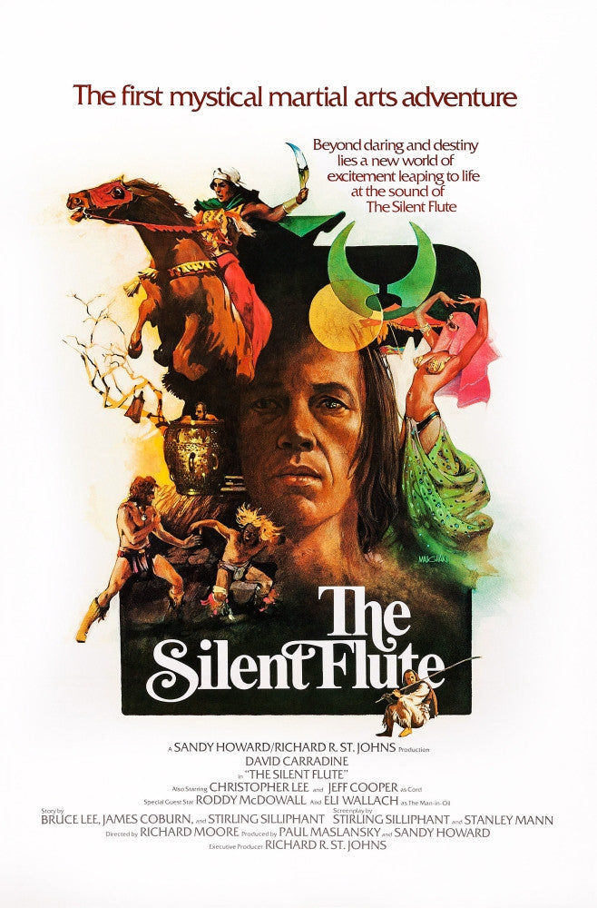 Circle Of Iron Movie Poster Art Print by David Carradine (1978)
