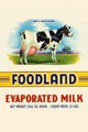 Evaporated Milk Can Label Fine Art Print Featuring a Cow