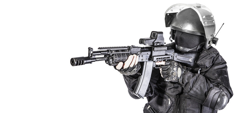 Russian Special Forces Operator Fine Art Print by Oleg Zabielin