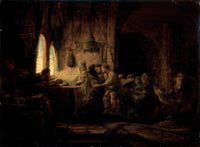 Parable of the Laborers in the Vineyard Fine Art Print by Rembrandt