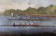 Currier & Ives Rowing Contest Fine Art Print - 1869 Lithograph