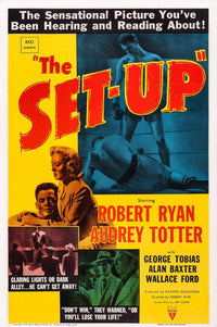 The Set-Up Movie Poster Fine Art Print featuring Robert Ryan and Audrey Totter