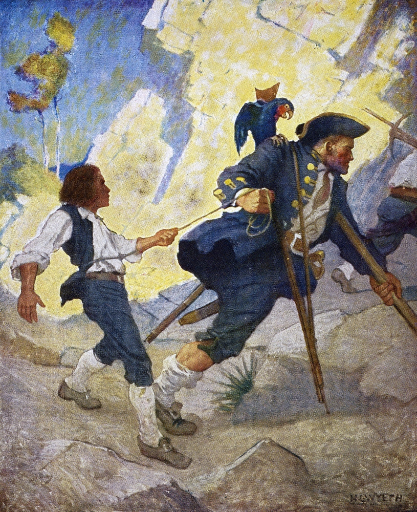 Treasure Island 1911 Illustration Print by N.C. Wyeth