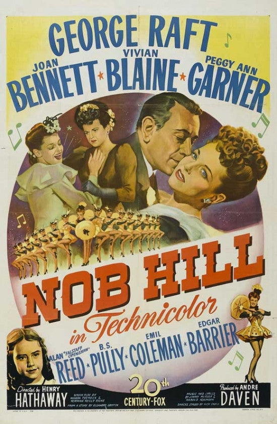 Nob Hill Movie Poster - 11x17 Print