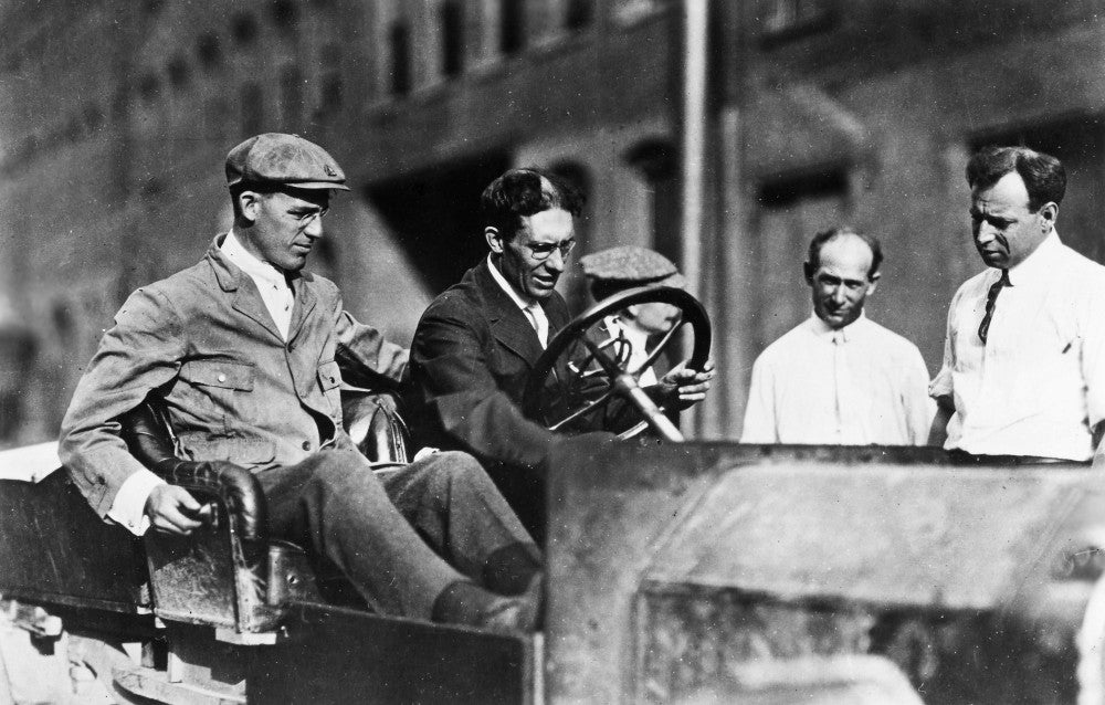 Charles F. Kettering: Road Testing the Electric Self-Starter Print
