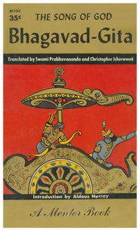 The Song of God Bhagavad-Gita Paperback Cover Fine Art Print