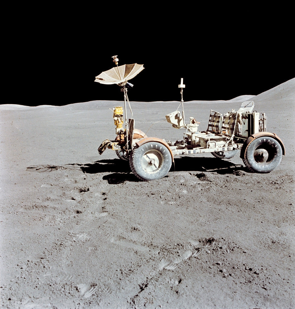 Apollo 15 Lunar Roving Vehicle Fine Art Print