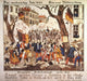 German Revolution 1848 Lithograph - Fighting in Berlin Print by Granger Collection
