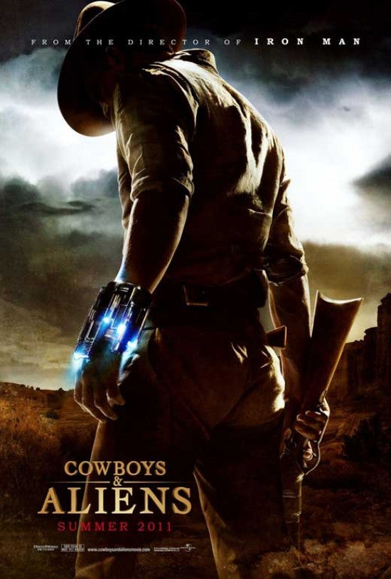 Cowboys and Aliens Movie Poster - 11x17 Print
