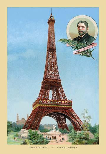 Exposition Universelle 1889 Brochure Page Fine Art Print by Unknown