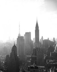 New York City Manhattan Skyline Poster Print - Various Sizes