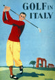 Golfing Holidays in Italy Vintage Advertisement Poster Print
