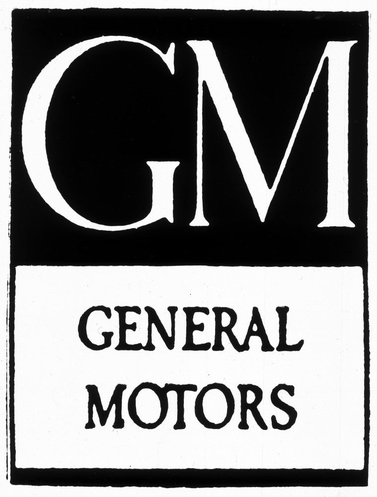 General Motors Early Logo Fine Art Print by Granger Collection