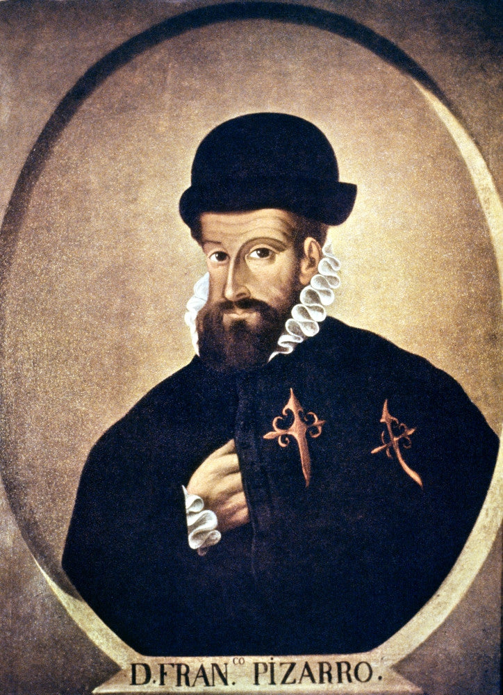 Francisco Pizarro Fine Art Print - Spanish Conqueror of Peru