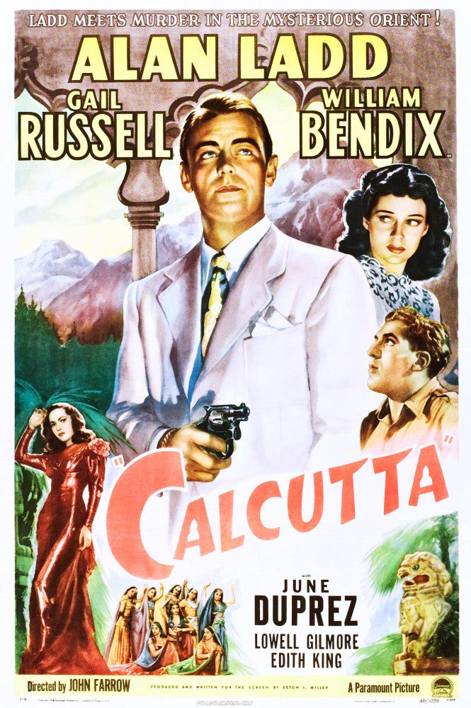 Calcutta Movie Poster Fine Art Print - 1947 Classic Film