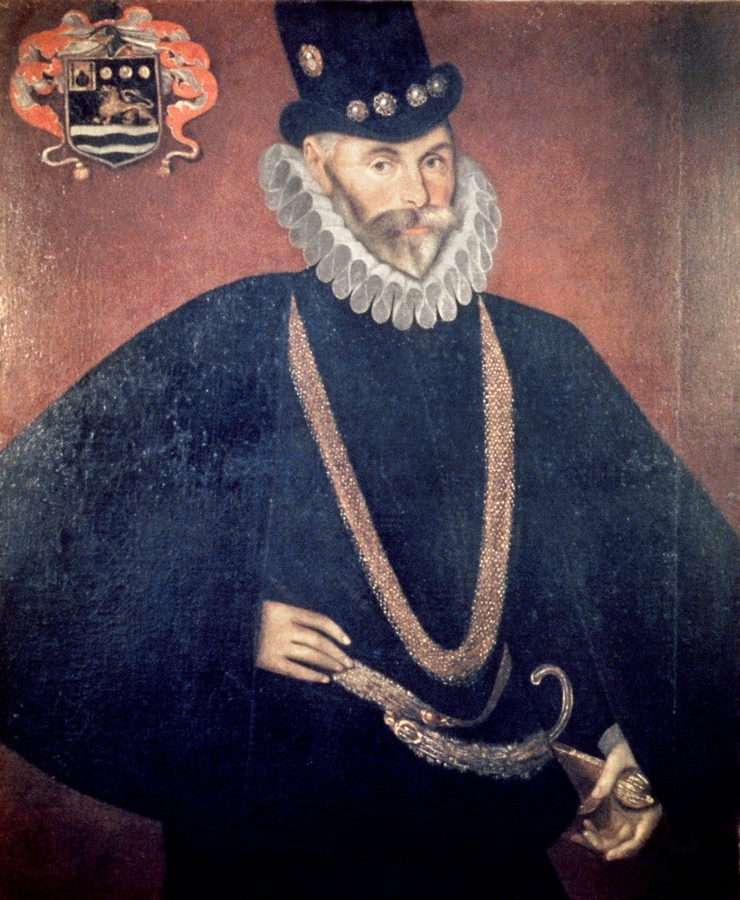 Sir John Hawkins English Admiral Fine Art Print - Canvas or Poster