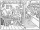 Death and the Printers Woodcut Print from La Grande Danse Macabre