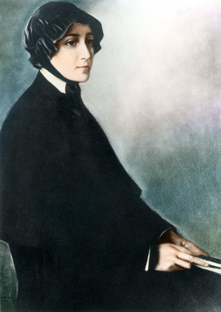 Elizabeth Ann Seton Portrait Fine Art Print – Digitally Colored
