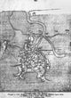 Venice 12th Century Map Poster Print by Granger Collection