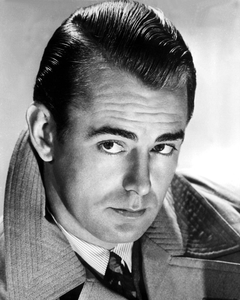 Alan Ladd Portrait Photo Print - Circa 1950