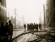 Fighting the Fire on Balto St. 1904 Poster Print