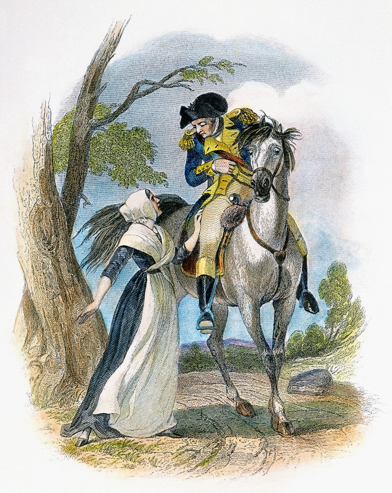 Lydia Darragh: Irish-American Spy Engraving Print
