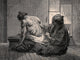 Japanese Physician Applying Moxa Fine Art Print, c.1870s by Science Source