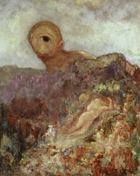 The Cyclops Fine Art Print by Odilon Redon (1914)