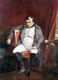 Napoleon's First Abdication at Fontainebleau Fine Art Print by Hippolyte-Paul Delaroche
