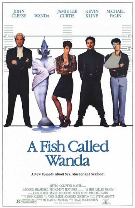 A Fish Called Wanda Movie Poster - 11x17 Print