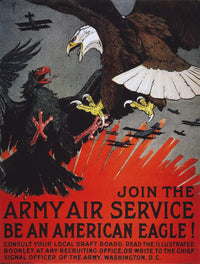 World War I Air Service Recruiting Poster - 'Be An American Eagle' by Granger Collection