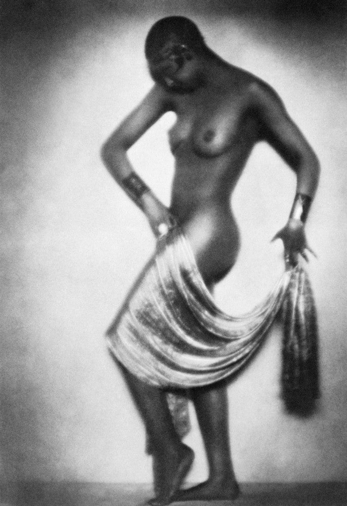 Josephine Baker American Dancer Fine Art Print - Vintage Photograph