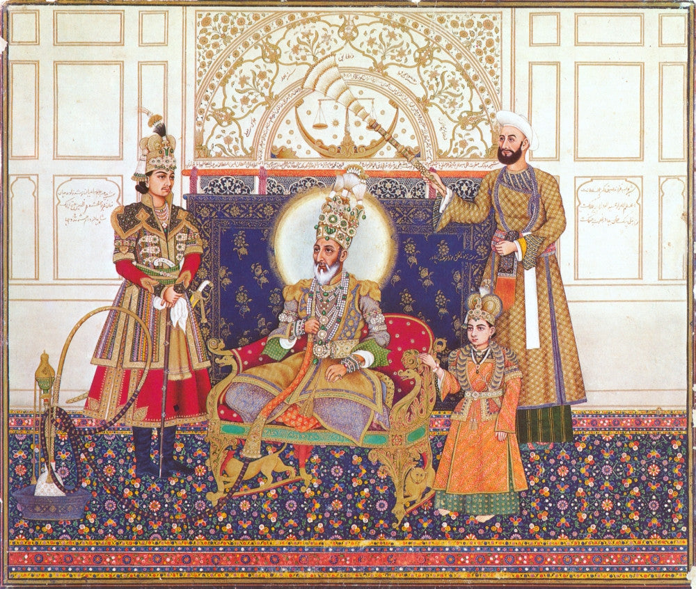 Bahadur Shah II - Last Mughal Emperor Fine Art Print by Granger Collection