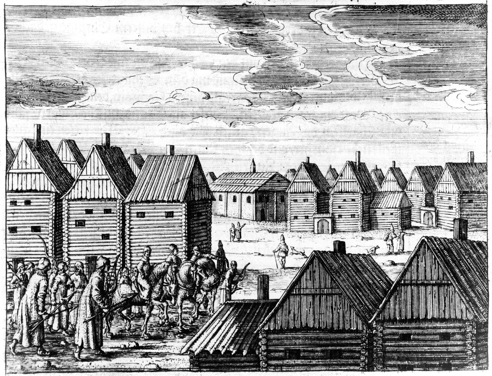 Arrival of Ambassadors in Moscow, 17th Century Fine Art Print