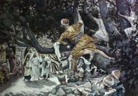 Zacchaeus in the Sycamore Tree Art Print by James Tissot
