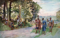Roman Legion Wayside Halt Fine Art Print by Hilary Jane Morgan