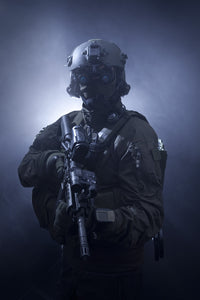 Special Operations Forces Soldier with Night Vision Poster Print