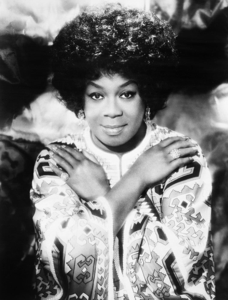 Sarah Vaughan American Singer Fine Art Print by Granger Collection