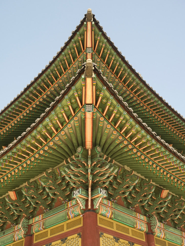 Architectural Details of Changdeokgung Palace Fine Art Print