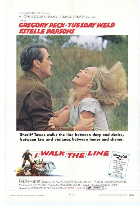 I Walk the Line Movie Poster Print (27x40) - Perfect for Home Décor