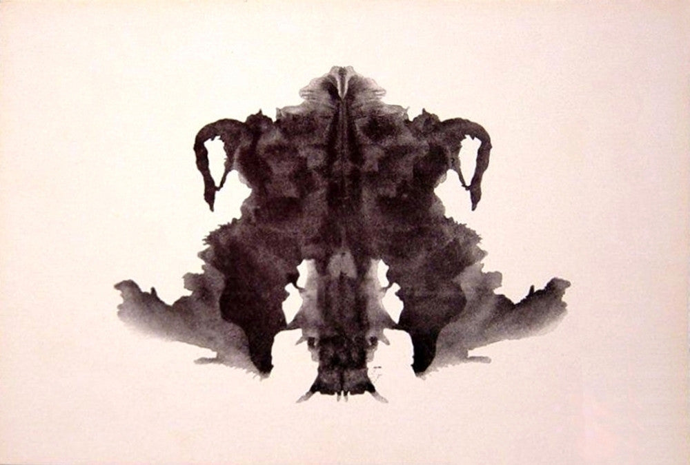 Rorschach Test Card No. 4 Fine Art Print by Science Source