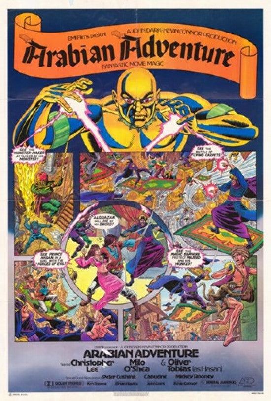 Arabian Adventure Movie Poster (11x17) - Perfect for Home Décor