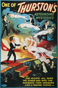 Thurston Levitation Illusion Poster Print (1935) by Granger Collection