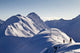 Skiers on Eddies Ridge - Fine Art Print by Joe Stock