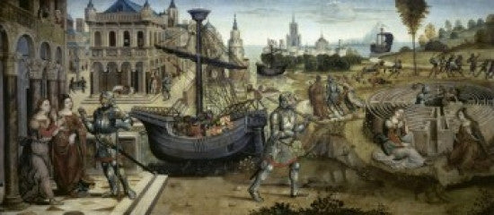 Theseus and the Minotaur Fine Art Print - 15th Century Masterpiece