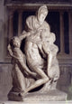 The Pieta Fine Art Print by Michelangelo Buonarroti - Marble Sculpture
