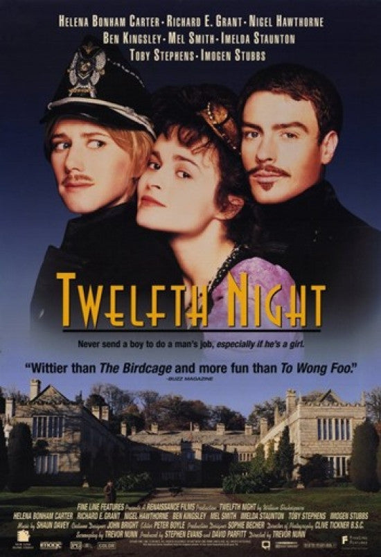 Twelfth Night Movie Poster (11x17) | Pop Culture Graphics